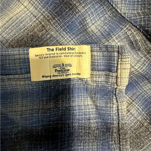 EUC Pendleton Field Shirt large long - Picture 5 of 8